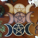 Pentagram Wheel Of The Year - Yiska Designs